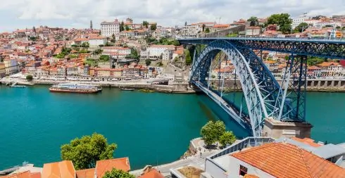 Porto city and Dom Luís I Bridge – relocation destination in northern Portugal